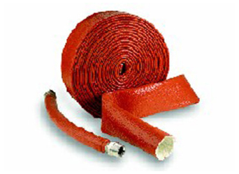 Silicone protective cover for hoses